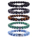 Fashion Natural Healing Stone Bead Bracelet Children's Jewelry Gemstone Personalised Trendy Geometric Christian Anniversary