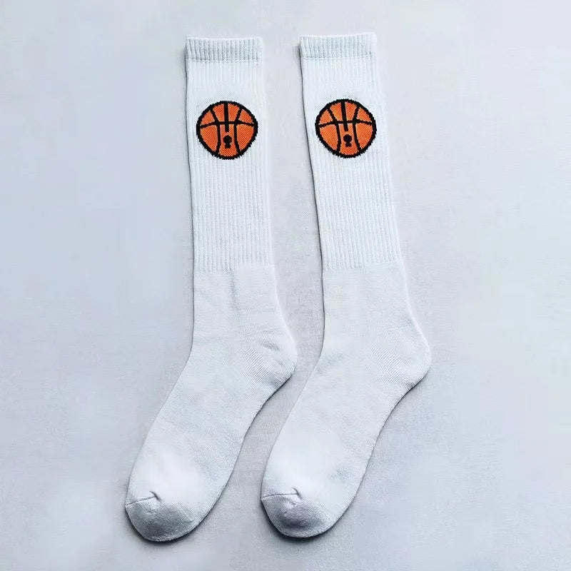 OEM Moq Fast Sample Oem Custom logo Crew Socks Men Running Sport Socks Cycle Athletic Custom Logo Basketball Socks