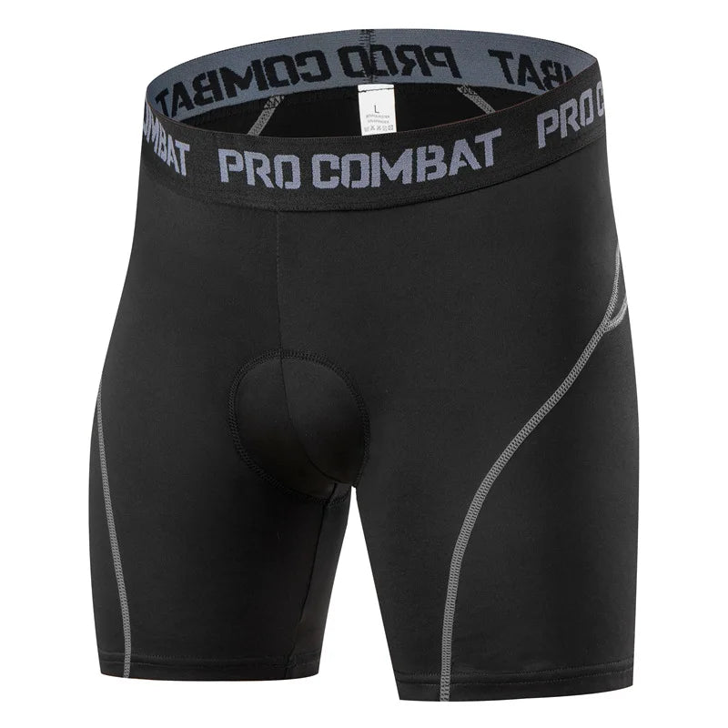 Cycling Pants Outdoor Sports Breathable High Elastic Shock Absorption Sponge Silicone Pad Summer Men's Women's Underwear