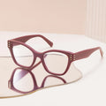 Wholesale Fashions Eyeglasses Optical Glasses Oversize Eyewear Cat Eye Acetate Optical Frames Men Women