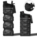 Telescopic Water Bottles 760ml Silicone Foldable Portable Travel Lightweight Reusable for Traveling Camping Hiking