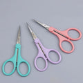 Small Smile Eyebrow Scissors for Facial Nose Eyebrow Mustache and Beard Hair Trimming & Grooming