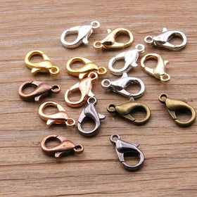 Lobster Hooks End Connector Clasps for Jewelry Making Findings
