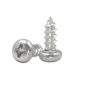 Fastener M2.5 Aluminum Round Pan Cross Screw Self Tapping Screws