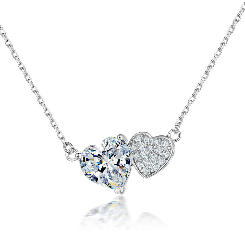 Jewelry Wholesaler 925 Sterling Silver Zirconia Necklace for Women Bulk CZ Pendant Supply