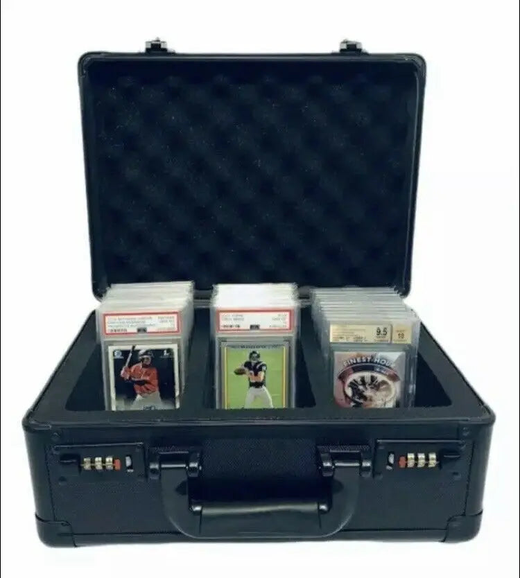 Graded Card Case with 3 Rows for PSA / BGS / SGC
