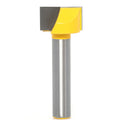 Straight Router Bits 1-1/4 Bottom Cleaning Dado Cutter for Woodworking Larger Areas Clear Dadoing Routing--1/2" Shank