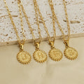Ursteel Layered Initial Necklaces for Women 18k Gold Plated Dainty Layering Paperclip Chain Necklaces for Women Jewelry