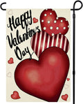 Valentine's Day Garden Flag Double Sided Love Seasonal Valentine's Day Flag Courtyard Outdoor Decoration Flag