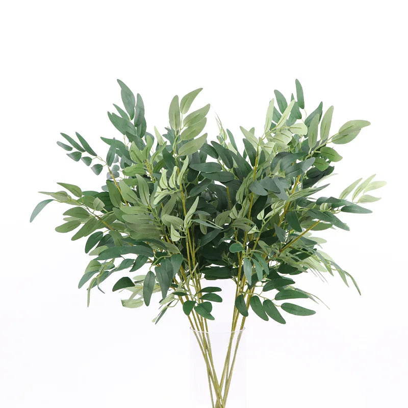 DREA 75cm Tall Silk Plants Artificial Weeping Willow for Garland Home Garden Wall Baskets Table Decor