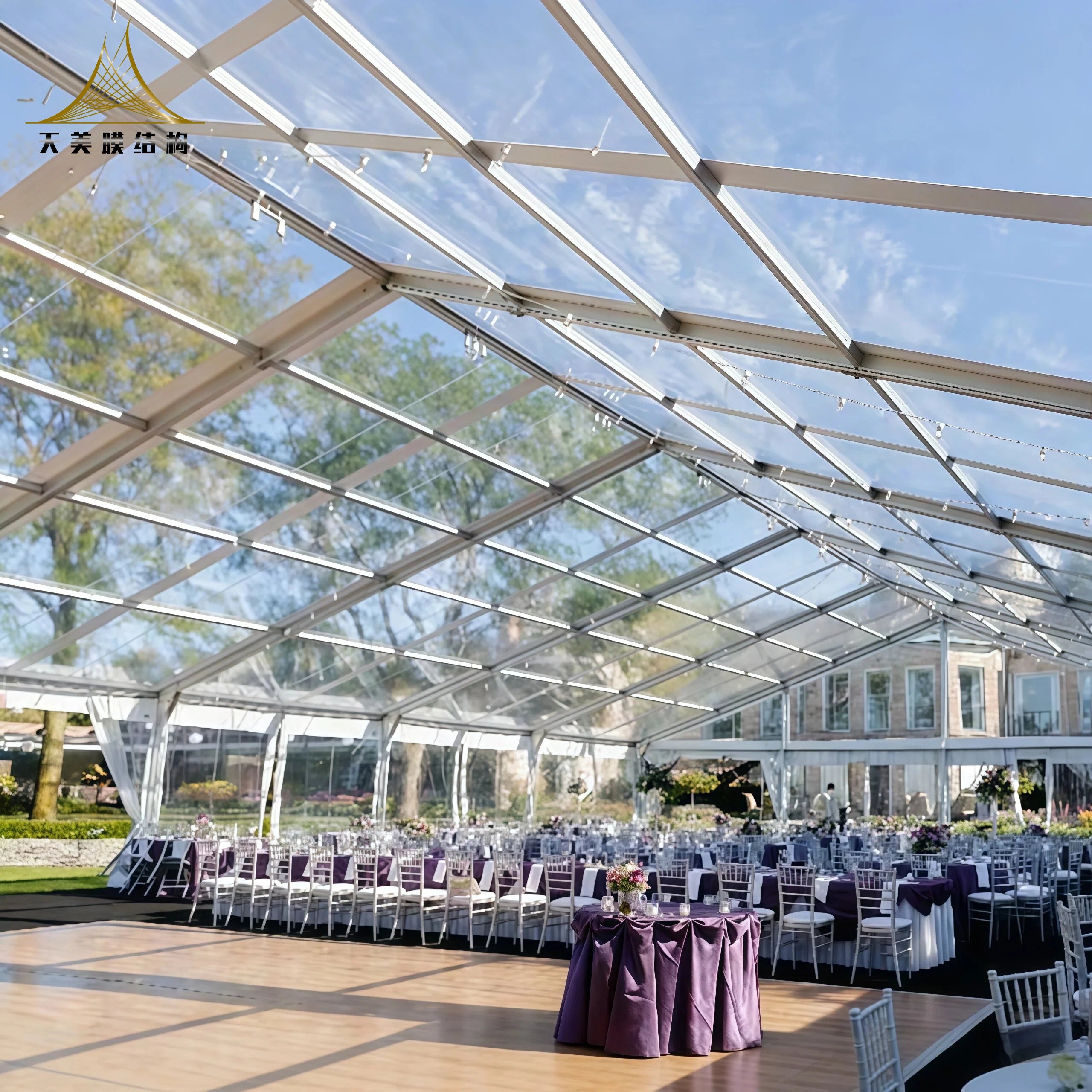 Custom Wedding Party Event Tent 1000 People Marquee Aluminum Tents Carpas Para Fiesta 40x20