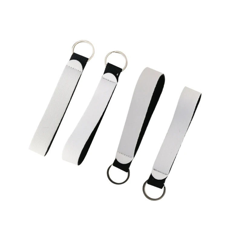Factory Wholesale Neoprene Strap Keychain Customized Wrist Straps Keychain