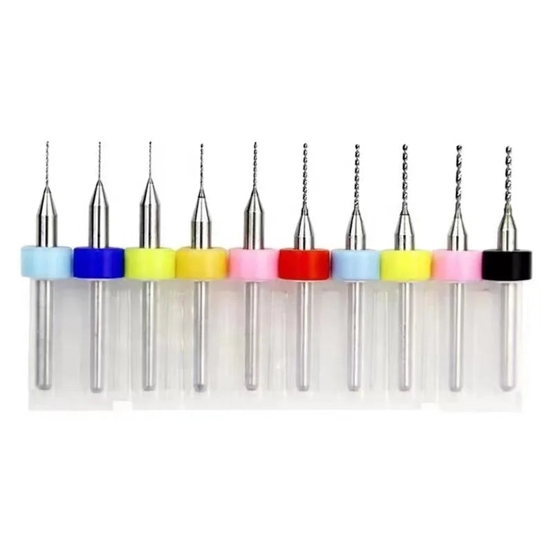 Weix Carbide Tungsten PCB Milling Cutter CNC End Mill CNC Router Bits for Engraving Machine