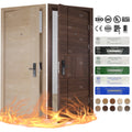 China Yohome Custom Hotel Internal Doors Fire-rated Door 30/32/34/36 Inches Hotel Smoke Proof Wood Fireproof Doors