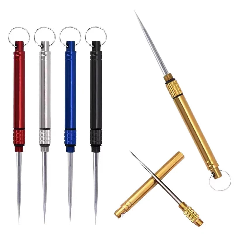 LFEDC Steeling Metal Reusable EDC Portable Multi Colors Toothpick With Metal Case