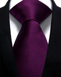 Purple Strip Silk Necktie Wholesale Custom Logo Neck Ties for Men Business Wedding Slim Tie Pink Blue Green Neckwear Cravat