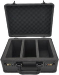 Graded Card Case Sport Card Case Portable with DividersCard Slab Carrying CaseTrading Card Storage Box
