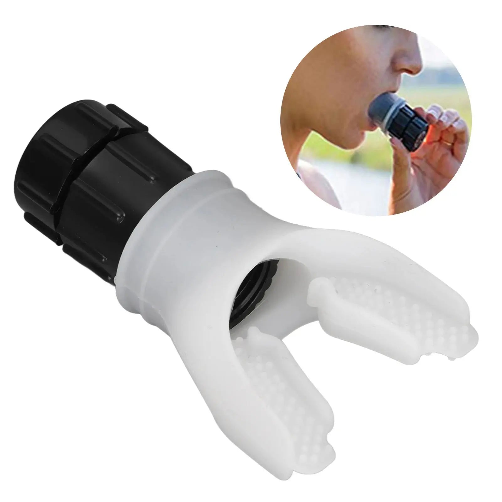Household Healthy Care Accessories Fitness Equipment Exercise Lung Face Mouthpiece Breathing Trainer