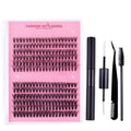 DIY Cluster Lash Kit 40D Natural Style Eyelashes for Extensions Private Label Fan Eyelashes Long Lasting