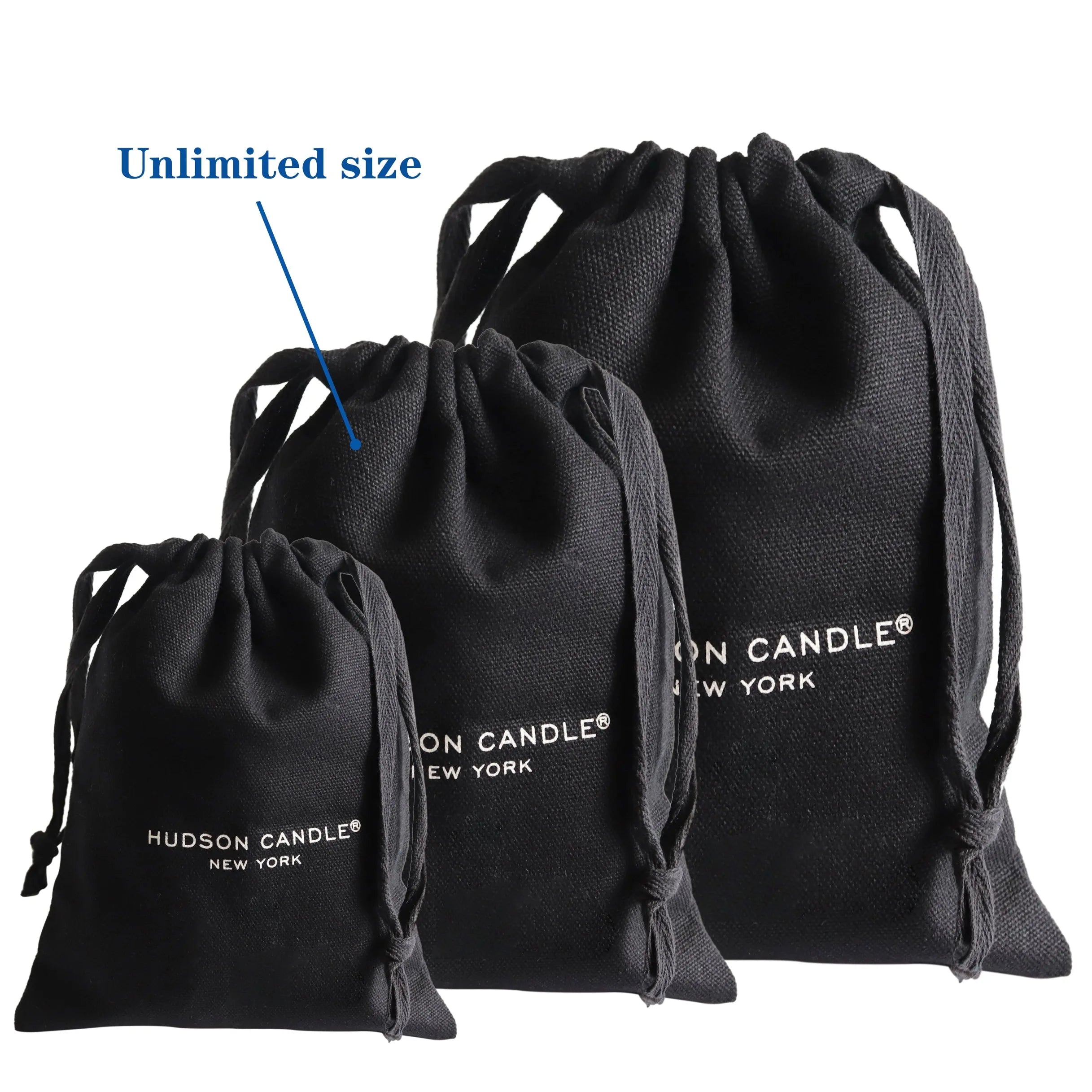 Wholesale Reusable Cotton Drawstring Bag Cheap Custom Canvas Small Cosmetic Bag