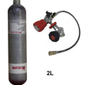 Acecare 2L Gas Cylinders with Valve and Filling Station for Paintball PCP Hunting Outdoor Games