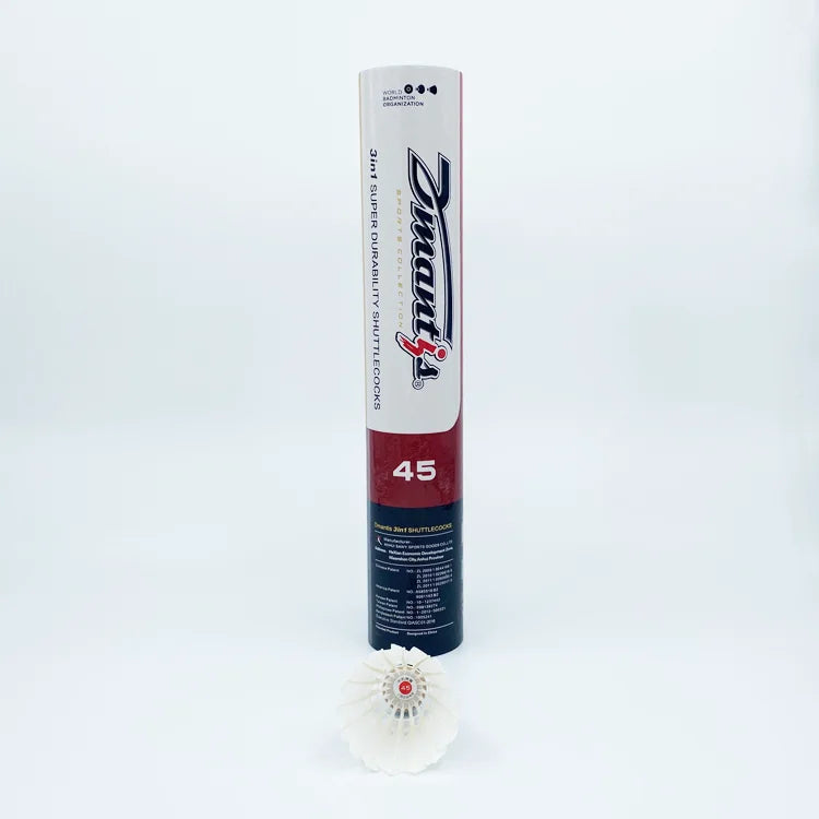 International Brands Cooperated 3in1 Shuttlecock Patent Product Factory Direct Sale Badminton Shuttlecock Speed