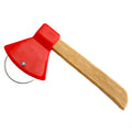 Axe-Type Pizza Cutters With Bamboo Handles and Sharp Rotating Blades Pizza Rolling Wheel