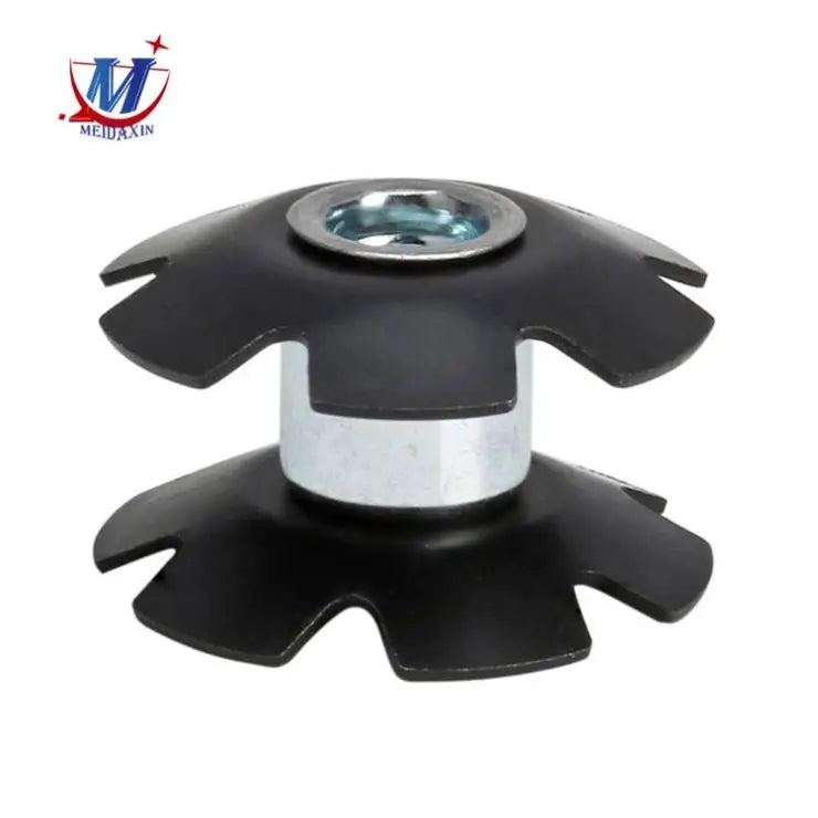 Threaded Studs Polished Stainless Steel Carbon Steel Zinc Coating Grade 10.9 & 12.9 Spring Lock Tube Star Nut M5-M16 Mining