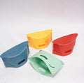 Portable Mini Plastic Camping Storage Bag for Bathroom Outdoor Beach Use Folding Retractable Stool & Chair
