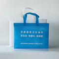 Custom Logo Printed Non-woven Draw String Bag Promotion Polypropylene Non Woven Drawstring Shoe Pouch Sneakers Dust Bag