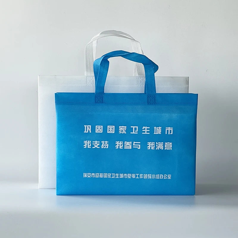 Custom Logo Printed Non-woven Draw String Bag Promotion Polypropylene Non Woven Drawstring Shoe Pouch Sneakers Dust Bag