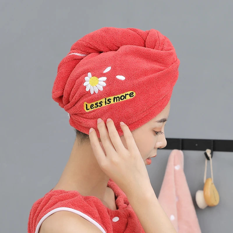 Wholesale Promotional Soft Super Absorbent Microfiber Turban Women Scarf Salon  Micro Fiber Hair  Wrap Towel