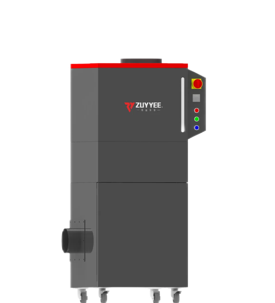 ZUYYEE ZHF 4 kw High Wind Volume Dust Collector New for Manufacturing Construction Farm Industries Mechanical Processing