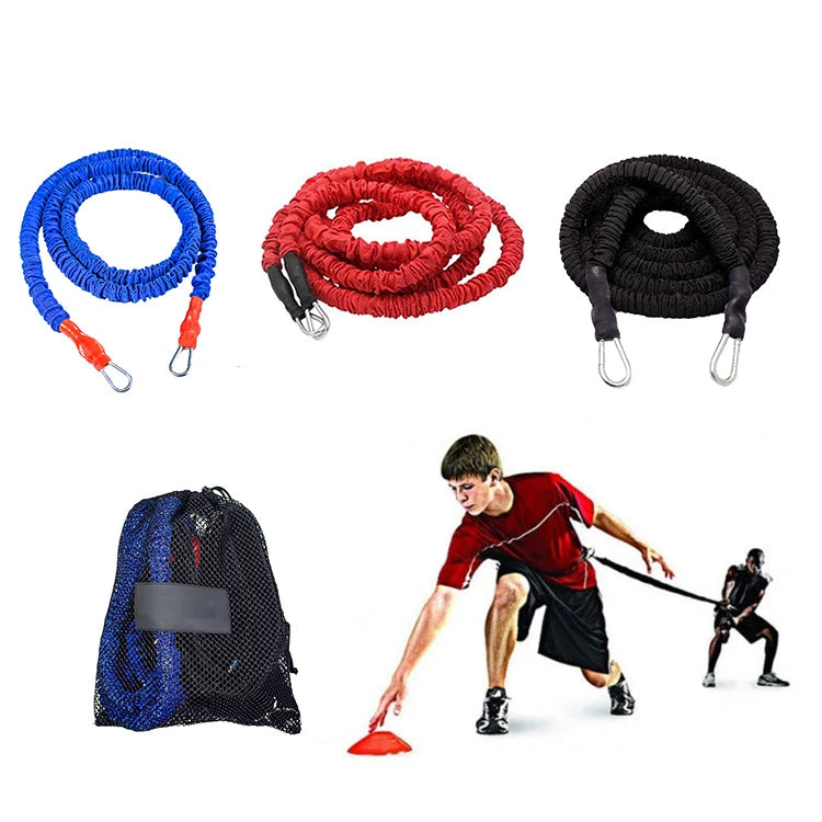 Speed Agility Strength Resistance Bungee Speed Agility Band Belt for Running Training Workout