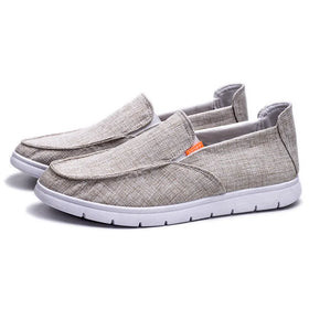 The New Hot Selling Men Canvas Breathable Casual Shoes Walking Shoes for Spring