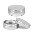 Wholesale Custom 30ml Aluminum Jar Empty Aluminum Box Tin Can Colorful Printing Aluminum Jars Round Christmas Candle Box