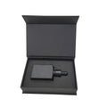 Custom Green Bronzing Luxury Perfume Gift Wrapping Paper Box Magnetic Flip with Sponge Lining UV Coating Embossing Foil Stamping