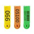 JCET034 Ear Tags for Sheep Yellow Color Animal Ear Tag with logo