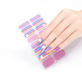 Eco-Friendly Waterproof 2D Cartoon Nail Wraps Set Special Design Art Nail Stickers Minimum Order 100pcs