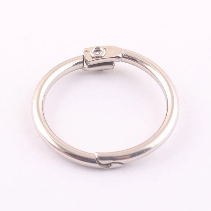 Cheap Price 19mm Metal Book Binder Ring Loose Leaf Binding Clip