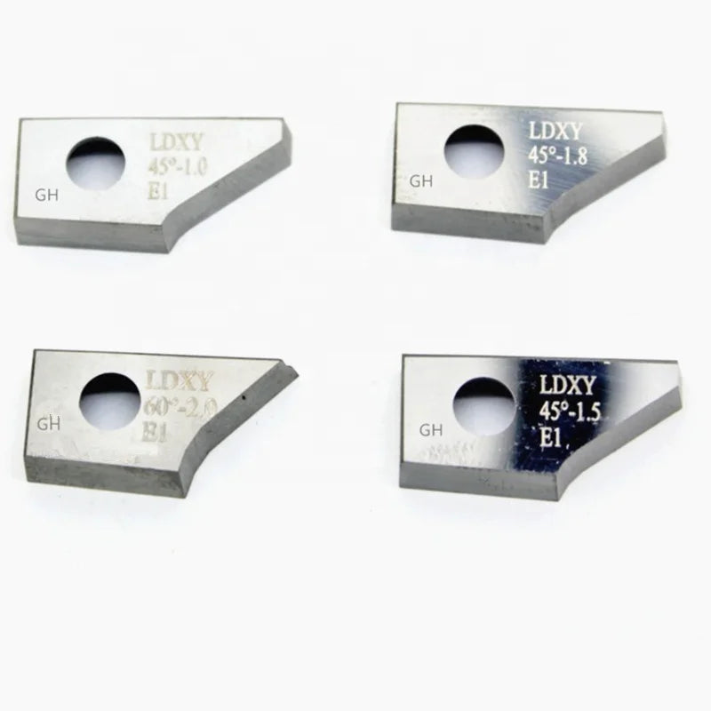 Tungsten Carbide 45degree 60degree Insert Solid Carbide Valve Seat Cutter Blade