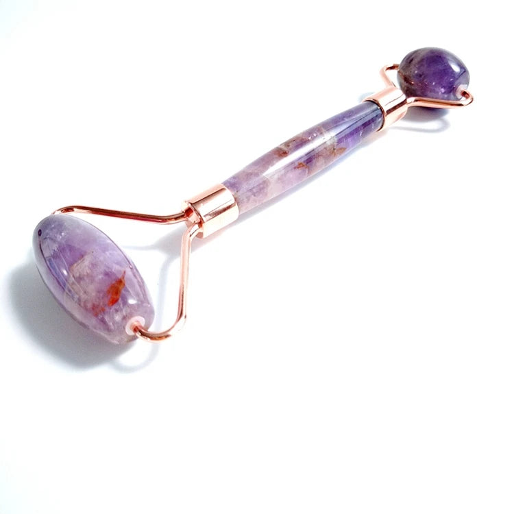 HZ Wholesale Best Carving Heart Facial Selling Tools Set Amethyst Beauty for Face