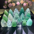 Wholesale Natural Green Fluorite Ornament Crystal Free Form for Decoration