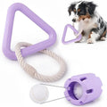 Dog Chew Toy Eco-Friendly Rubber Bite Resistant Triangle Interaction Tug-Of-War Toy Stick Explosions Pet Dog Chew Toy