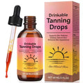 Private Label Sunless Tanning Drop Self Tanning Drops Face Beta-carotene Sun-Free Tanning Drops Bronzing Tanner Drink