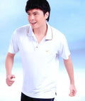 Sell Mens Plain Blank Cotton Two-tone Brand Polo Shirt