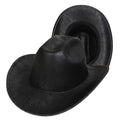 New Fashion Western Cowboy Hat Men Women Party Jazz Hat Gentleman Sombrero Hombre Suede Felt Fedora Cap