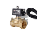 2 Inch Diaphragm Structure Brass Normally Close Solenoid Valve Explosion Proof 220V/24V for LPG Gas and Water