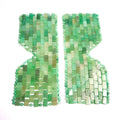 HY New HY Green Aventurine Relieve Wrinkles and Anti-aging Natural Crystal Eye Mask