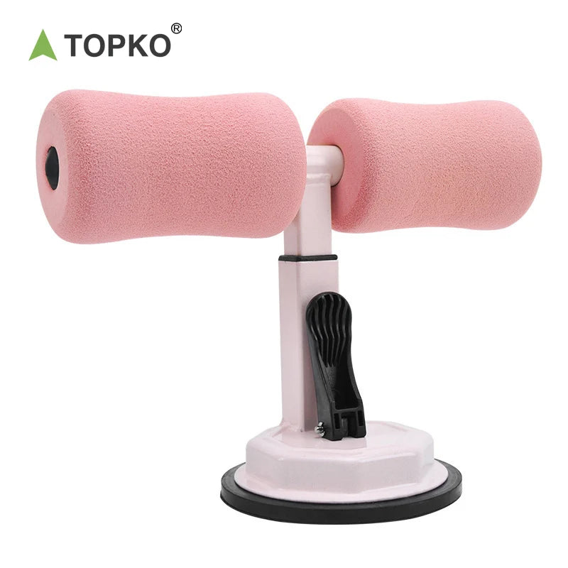 TOPKO Stocked New Arrival Sit-up Assistive Fitness Equipment Self-suction Fixed Fitnness Adjustable Sit up Assistant Device